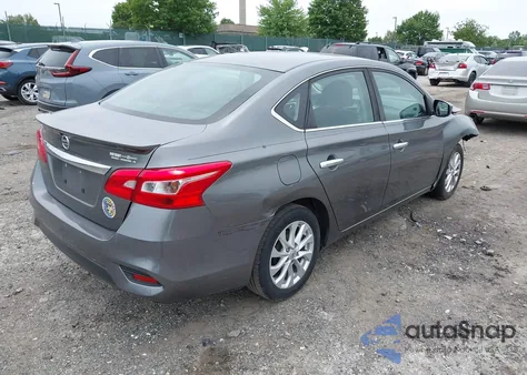 2019 Nissan Sentra S из США, поврежденный, VIN 3N1AB7AP4KY243602